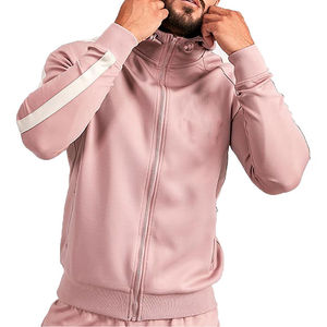 Vente en gros de survêtements de sport de haute qualité avec logo de marque Survêtements de sport pour hommes Ensembles 2 pièces à la mode à la mode - Product Image 6