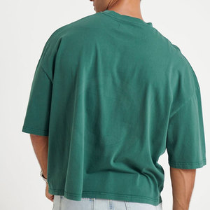 T-shirt surdimensionné pour l'été, t-shirt personnalisé avec logo sur mesure, t-shirt surdimensionné à marque privée en vente - Product Image 2