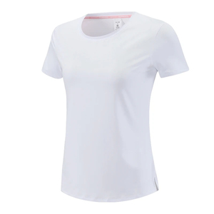 เสื้อยืดสำหรับผู้หญิงใส่เล่นฟิตเนสใส่วิ่งแห้งเร็วเสื้อสำหรับเล่นกีฬายิมเล่นโยคะ - Product Image 2