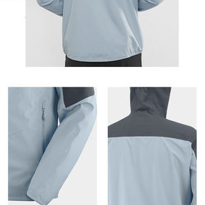 <b>Men's</b> Custom Nylon <b>Lightweight</b> Full Zip Winter Sport Windbreaker New Arrival Waterproof Hoodie <b>Jacket</b> <b>Summer</b> Rain <b>Jacket</b> Coat - Product Image 6