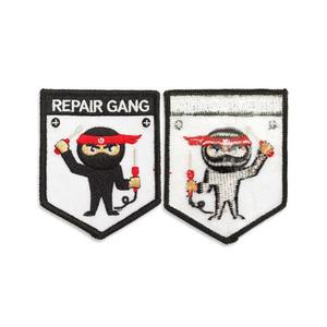 Parches Bordados Personalizados con Logotipo Bordado con Estilo, Parche Bordado con Diseño Personalizado con Tema de Animales de Dibujos Animados - Product Image 3