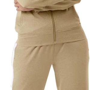 Chándal de algodón personalizado de alta calidad para mujer, último diseño, ropa deportiva informal transpirable y para invierno, venta al por mayor - Product Image 2