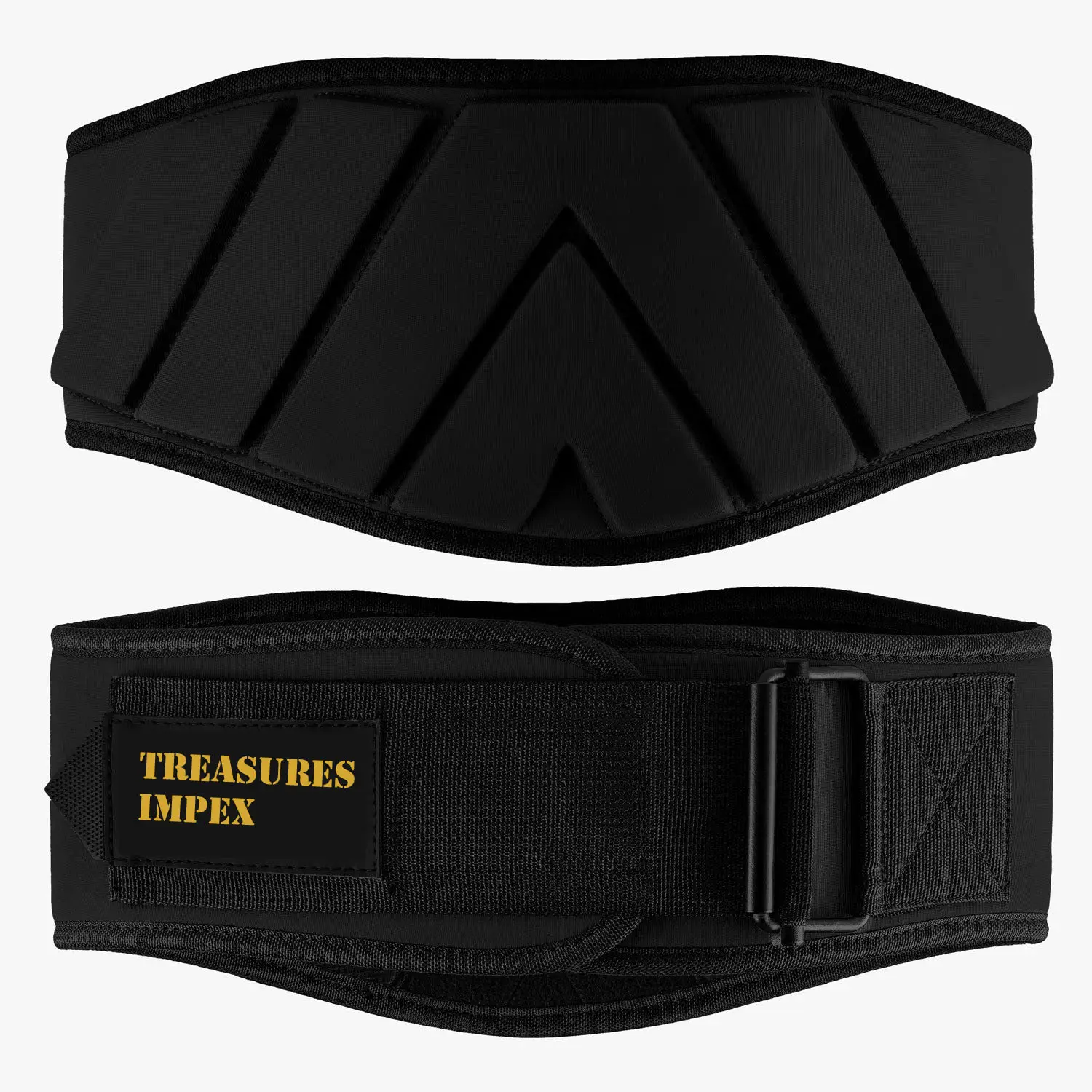 Ceinture d'haltérophilie en néoprène Gym Fitness soutien du dos large formation femmes hommes ceinture de couleur