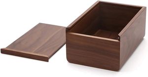 Cubierta de caja de pañuelos de madera, marrón, rectangular, para baño, mesa de comedor, dormitorio - Product Image 6