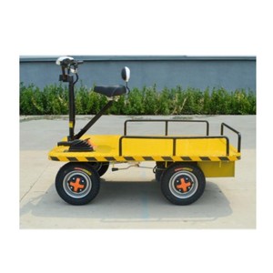 Coche plano eléctrico de logística de China/carro eléctrico carro plano eléctrico con asiento para transporte de carga coche plano - Product Image 2