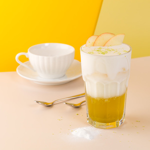 SIGNWIN 3-in-1 Mango Ice Tea Powder Instant <b>Drink</b> in Bag Freshly Processed Bagged Tea - Product Image 1