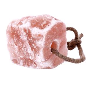 Corde de sel de l'Himalaya naturel de qualité supérieure bloqué 100% sel à lécher pour l'alimentation nutritionnelle Style de fleur sculptée - Product Image 4
