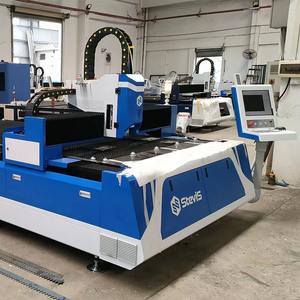 Machine de découpe laser à fibre numérique automatique 5 axes 80W avec refroidissement par eau pour matériaux non métalliques - Product Image 1