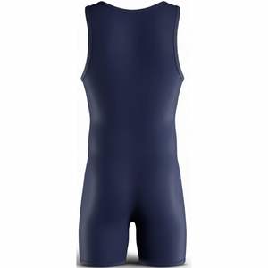 Singlets de Lucha Libre sin Tirantes de Alta Calidad 2025-26, Cierre a Presión, Transpirables, Color Sólido, Poliéster y Spandex, Color/Logotipo Personalizado - Product Image 3