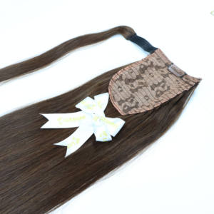 100% Premium Luxury Kinky Straight Body Wave Yaki Extensiones de cabello humano de alta calidad Deep Wave Ponytail Wholesale Vietnamita - Product Image 2