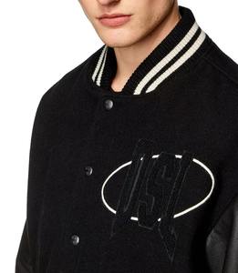 เสื้อแจ็กเก็ตมีคุณภาพระดับพรีเมียมผ้าขนสัตว์และปลอกหนัง - Product Image 4