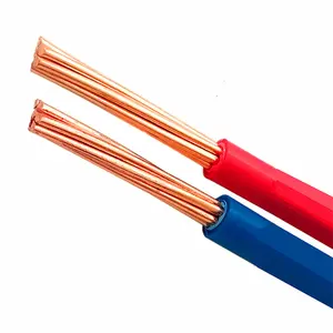 Untuk dijual THHN THW kawat inti tembaga PVC kawat listrik terisolasi kabel kawat rumah tangga harga rendah