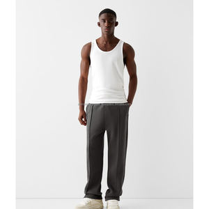 Nouveau pantalon de jogging en molleton pour homme, léger, droit, décontracté, actif, avec taille élastique, de haute qualité, pantalon de survêtement d'hiver - Product Image 4