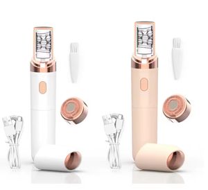 Épilateur électrique rechargeable par USB pour femmes, <span class=keywords><strong>épilation</strong></span> rapide et douce et indolore pour le rasage du visage - Product Image 1