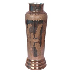 Vases en métal les plus demandés avec accent floral rehaussent la décoration d'événements pour les mariages, les banquets et les célébrations - Product Image 4