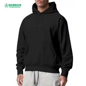 Sweat-shirts à capuche unisexes en gros, 100% coton molletonné/éponge française, séchage rapide et respirant, sweats d'hiver - Product Image 1