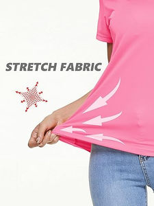 Meilleure vente T-Shirt femme 100% coton été à manches courtes Logo personnalisé imprimé coupe ample conception unie à vendre - Product Image 5