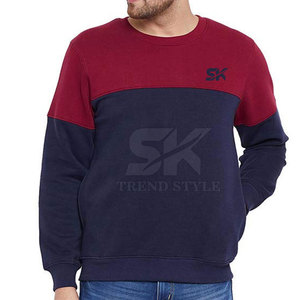 Men Winter Wear <b>Sweatshirts</b> Solid Color Split Color <b>Plain</b> <b>Sweatshirts</b> Fashion Wear <b>Sweatshirts</b> For Men - Product Image 5