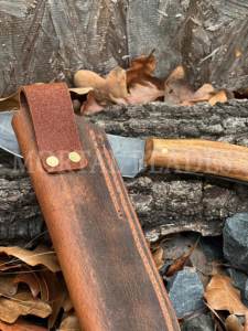 ขายส่งหนังมีดSheath Customยุทธวิธีหนังมีดฝาครอบผู้ถือSheathสําหรับเข็มขัดEDC ChefมีดSheathเข็มขัดซอง - Product Image 6