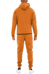 ชุดวอร์มผ้าฟลีซสำหรับผู้ชายชุดวิ่งขนแกะเนื้อผ้าคอตตอนเนื้อนุ่ม - Product Image 2