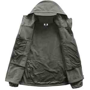 Coupe-vent de rue haute personnalisé pour hommes veste matelassée à capuche Ripstop veste matelassée tissu en toile vente en gros veste isolée chaude - Product Image 3