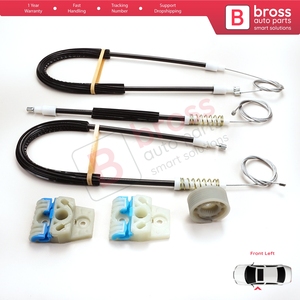 Kit de réparation de lève-vitre électrique BWR808 avant gauche pour Passat B6 3C 3C2 3C5 2005-2011 4/5 portes 3C1837461 - Product Image 5
