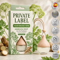 Ambientador para Auto con Raíz de Angélica, Marca Privada, 6ml, OEM |   Fragancia para Auto Sin Alcohol |   España UE