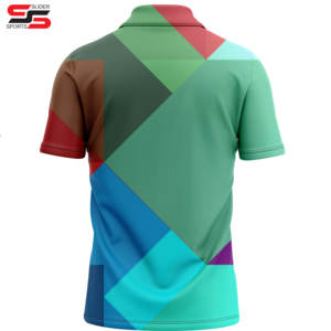 Camiseta de Polo de Golf Sublimada Personalizada para Hombre, Ajuste Holgado a Regular, Uniforme Deportivo Transpirable para Personal a Precio Económico - Product Image 6
