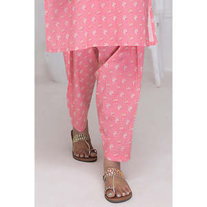 จั๊มสูทผู้หญิงสีชมพู ระบายอากาศได้ดี เอวกลาง ทรงลำลอง เอวยางยืด ขาตรง ดีไซน์คาร์โก้ ลายพิมพ์ตกแต่ง - Product Image 2