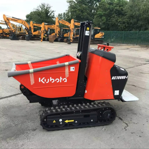 Mini Dumper de Orugas Kubota KC7OVHD-4 con Certificación CE y EPA, Transportador de Orugas, Mini Dumper Hidráulico con Volquete, Envío Gratuito - Product Image 2