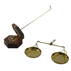 Báscula de Equilibrio de Peso Antigua Sólida, Pieza Decorativa para el Hogar, Bodas, Diseño Atractivo, Decoración de Mesa Personalizable - Product Image 3