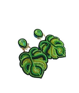 Fashion Jewelry Seed Bead Embroidered Earrings India Handmade Multi Color Earrings for Women <b>Girls</b> JAVED HANDICRAFTS Valentine's - Product Image 4