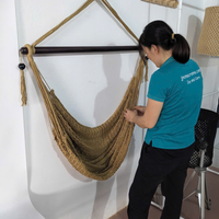 Vente en gros Hamac JNC Macramé fait main Boho pour jardin, patio et centre de villégiature