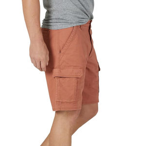 Venta al por mayor 100% de algodón de los hombres pantalones cortos casuales transpirables de carga OEM estambre pantalones cortos lisos de estilo de calle - Product Image 4