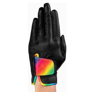 Gants de golf professionnels en peau de mouton adultes respirants personnalisés pour hommes et femmes main gauche toutes tailles avec logo personnalisé pour une utilisation sportive - Product Image 1