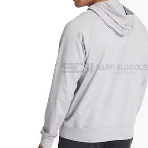 Custom <b>Fleece</b> Half <b>Zip</b> Cropped Sweatshirt <b>Men</b> Jumper High Quality Oversized <b>Quarter</b> <b>Zip</b> up Hoodies <b>Men</b> Streetwear - Product Image 3