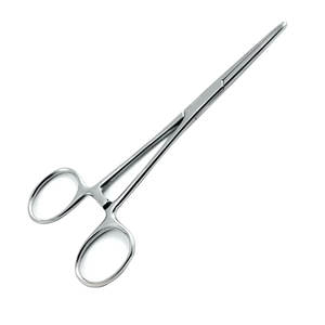 Ensemble de 2 pièces: ciseaux à iris + pince à moustiques Instruments droits en acier inoxydable de qualité chirurgicale de qualité supérieure - Product Image 2