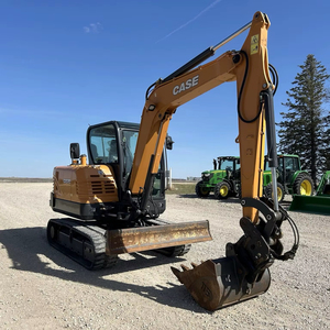 CX57C Mini Excavator Capacité de godet de 3m utilisée pour le boîtier avec des composants clés Poclain Yanmar Hengli-Core Motors Moteur Isuzu - Product Image 1