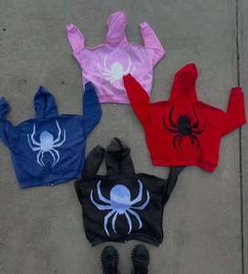 Sweat-shirt unisexe en coton 100% brodé délavé tendance, logo personnalisé, marque privée, automne, haute qualité, vente en gros - Product Image 2