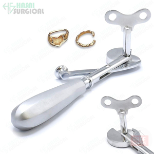เครื่องตัดวงแหวนนิ้วแบบหนักเครื่องมือปฐมพยาบาลทางการแพทย์ทำจากสแตนเลส - Product Image 4