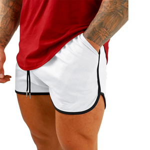 Ropa de gimnasio Transpirable La mejor calidad Pantalones cortos ajustados Venta caliente Ropa de calle Entrenamiento liso Pantalones cortos de gimnasio con estilo - Product Image 2