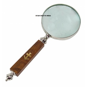 Chất lượng cao bằng gỗ xử lý kính lúp Ấn Độ làm bằng tay để sử dụng thực tế và kính lúp bằng gỗ - Product Image 3