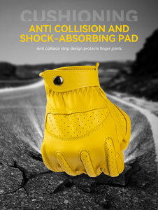 ถุงมือแข่งรถมอเตอร์ไซด์แบบมืออาชีพพร้อมสนับมือแบบตาข่ายระบายอากาศได้ดีและสายรัดข้อมือที่ปลอดภัยสำหรับการป้องกันที่เหนือกว่า - Product Image 2