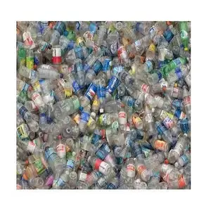 High Quality Fresh Hot washed 100% clear PET bottle scrap / PET flakes white / recycled PET Resin