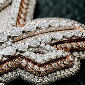 Pendentif étoile personnalisé serti de diamants Moissanite en argent sterling 925, bijoux hip-hop - Product Image 5