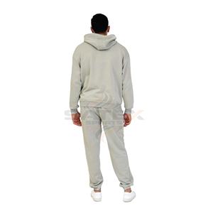 Conjunto Deportivo Informal Unisex con Logotipo Bordado Personalizado, Lavado Ácido, Color Sólido, Nuevo Estilo de Moda, Ligero, Transpirable, de Dos Piezas para Otoño e Invierno - Product Image 2