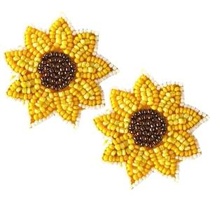 Boucles d'oreilles bohèmes faites à la main avec des glands et des perles multicolores, bijoux Miyuki pour femmes, mode de fête en provenance d'Inde - Product Image 4