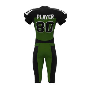 Vente en gros d'uniformes personnalisés de football avec drapeau américain pour jeunes et adultes uniformes de football américain de style professionnel Vente en gros avec OEM - Product Image 6