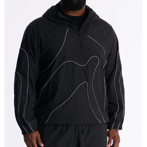 Custom Logo Nylon Windbreaker Jogging Suits Reflective Zip up Streetwear <b>Vintage</b> <b>Tracksuit</b> - Product Image 3