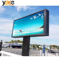 Écran LED extérieur super lumineux pour la publicité, panneau d'affichage étanche P4-P10, tailles personnalisées disponibles